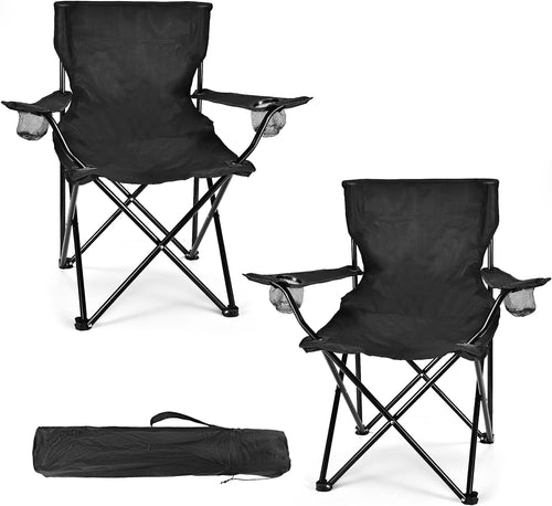 Portable Folding Camping Chair(Pack of 2)